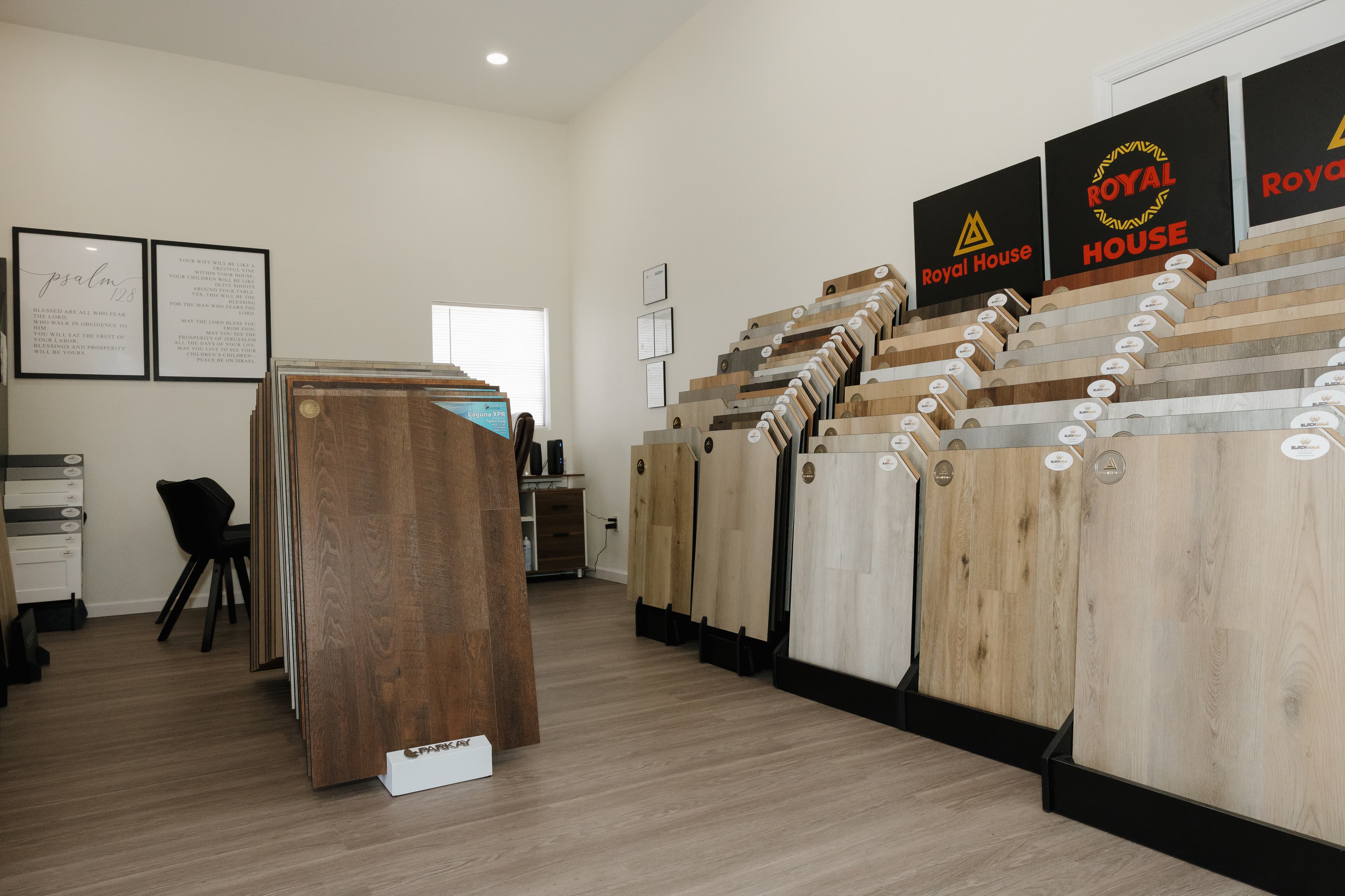Hardwood & LVP Samples